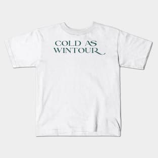 Cold As Wintour Kids T-Shirt